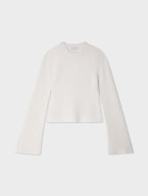 Load image into Gallery viewer, Cashmere Fluted Sleeve Top