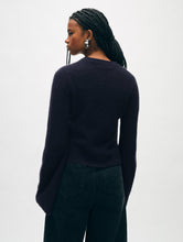 Load image into Gallery viewer, Cashmere Fluted Sleeve Top