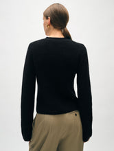 Load image into Gallery viewer, Cashmere Fluted Sleeve Cardigan