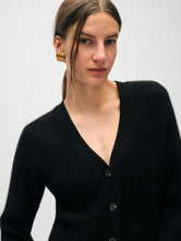 Load image into Gallery viewer, Cashmere Fluted Sleeve Cardigan