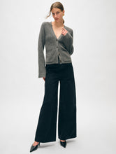 Load image into Gallery viewer, Cashmere Fluted Sleeve Cardigan