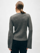 Load image into Gallery viewer, Cashmere Fluted Sleeve Cardigan