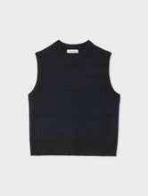 Load image into Gallery viewer, Cashmere Houndstooth Shell