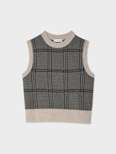 Load image into Gallery viewer, Cashmere Houndstooth Shell