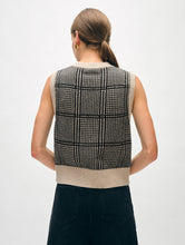 Load image into Gallery viewer, Cashmere Houndstooth Shell