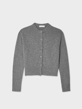 Load image into Gallery viewer, Merino Cashmere Crewneck Cardigan