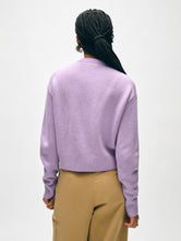 Load image into Gallery viewer, Merino Cashmere Crewneck Cardigan