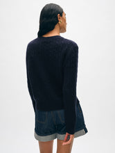 Load image into Gallery viewer, Cashmere Cable Crewneck