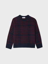 Load image into Gallery viewer, Cashmere Plaid Crewneck