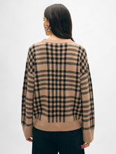 Load image into Gallery viewer, Cashmere Plaid Crewneck