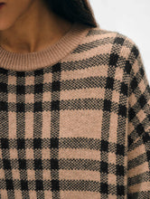 Load image into Gallery viewer, Cashmere Plaid Crewneck