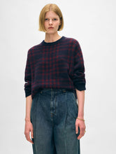 Load image into Gallery viewer, Cashmere Plaid Crewneck