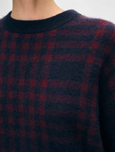 Load image into Gallery viewer, Cashmere Plaid Crewneck