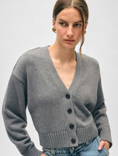 Load image into Gallery viewer, Organic Cotton V Neck Cardigan