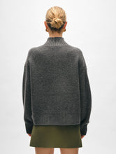 Load image into Gallery viewer, Cashmere Waffle Standneck