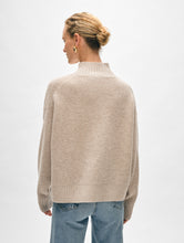 Load image into Gallery viewer, Cashmere Waffle Standneck