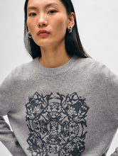 Load image into Gallery viewer, Cashmere Fairytale Embroidered Crewneck