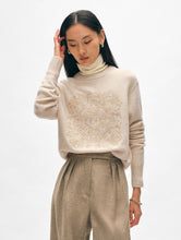 Load image into Gallery viewer, Cashmere Fairytale Embroidered Crewneck