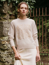 Load image into Gallery viewer, Cashmere Fairytale Embroidered Crewneck