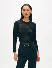 Load image into Gallery viewer, Superfine Merino Lace Stitch Top