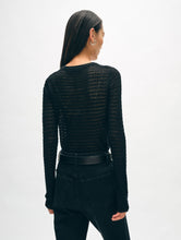 Load image into Gallery viewer, Superfine Merino Lace Stitch Top