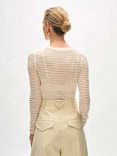 Load image into Gallery viewer, Superfine Merino Lace Stitch Top