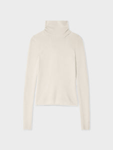 Superfine Merino Fitted Turtleneck