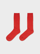 Load image into Gallery viewer, Cashmere Ribbed Socks