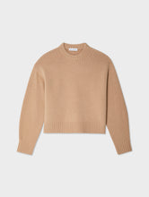 Load image into Gallery viewer, Merino Cashmere Drop Shoulder Crewneck