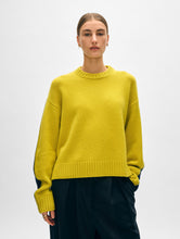 Load image into Gallery viewer, Merino Cashmere Drop Shoulder Crewneck