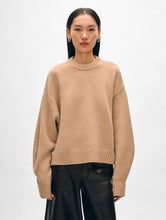 Load image into Gallery viewer, Merino Cashmere Drop Shoulder Crewneck