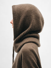 Load image into Gallery viewer, Cashmere Ribbed Balaclava