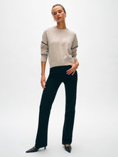 Load image into Gallery viewer, Cashmere Blanket Stitch Crewneck