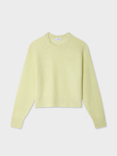 Load image into Gallery viewer, Cashmere Ribbed Saddle Sleeve Crewneck