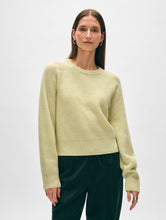 Load image into Gallery viewer, Cashmere Ribbed Saddle Sleeve Crewneck