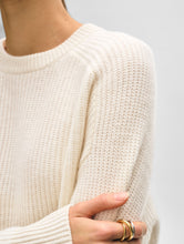 Load image into Gallery viewer, Cashmere Ribbed Saddle Sleeve Crewneck