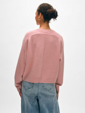 Load image into Gallery viewer, Cashmere Saddle Shoulder V Neck