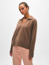 Load image into Gallery viewer, Cashmere Easy Polo