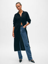 Load image into Gallery viewer, Cashmere Collared Duster Cardigan