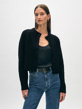 Load image into Gallery viewer, Merino Cashmere Bouclé Cardigan