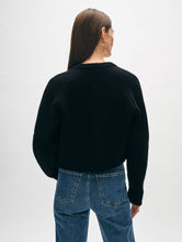 Load image into Gallery viewer, Merino Cashmere Bouclé Cardigan