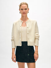 Load image into Gallery viewer, Merino Cashmere Bouclé Cardigan