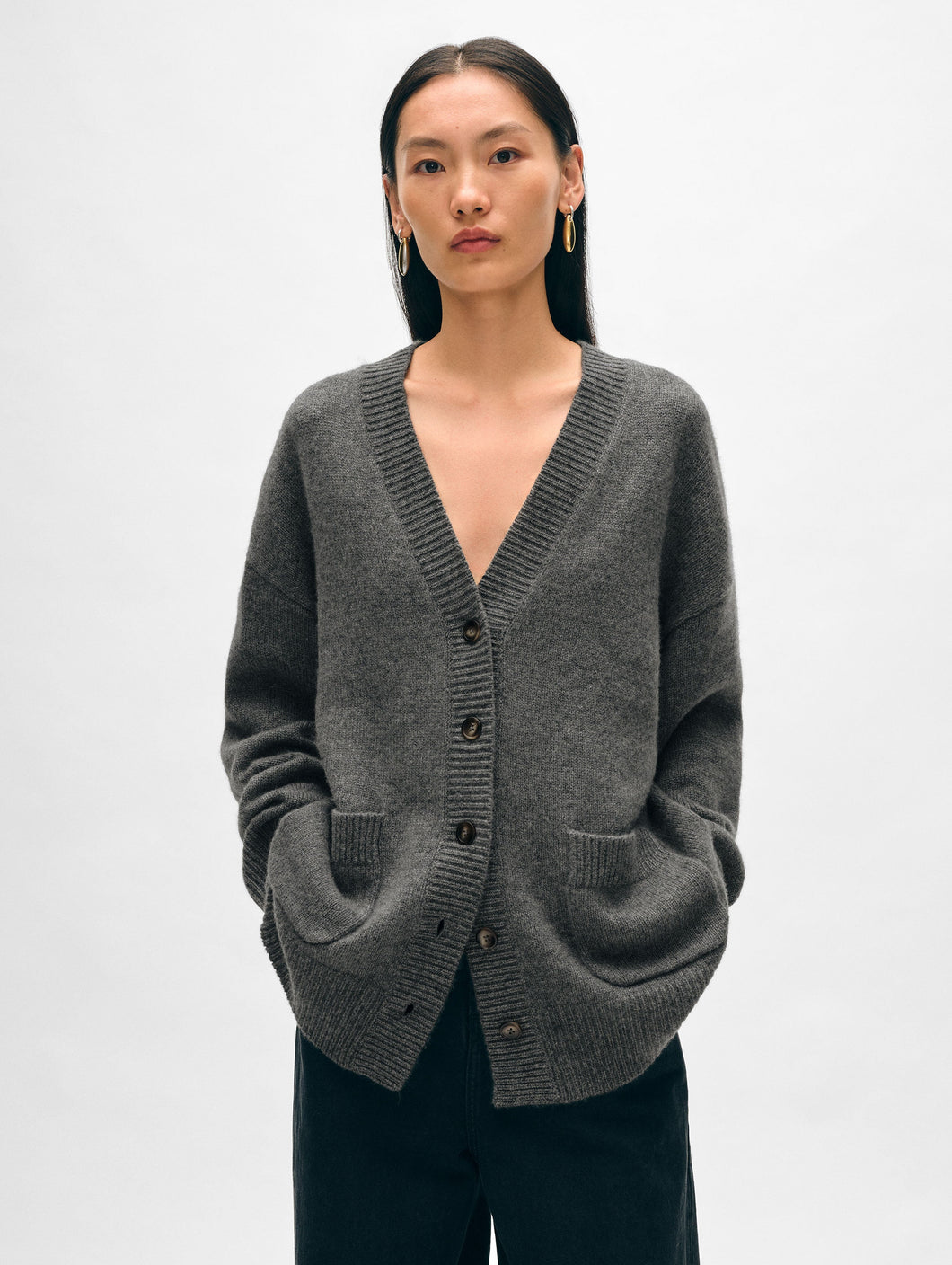 Cashmere Luxe Pocket Cardigan