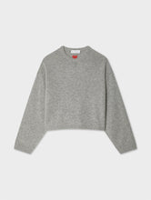 Load image into Gallery viewer, Cashmere Heart Drop Shoulder Sweater