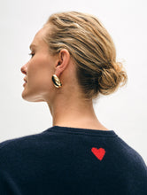 Load image into Gallery viewer, Cashmere Heart Drop Shoulder Sweater