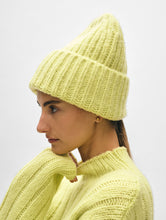 Load image into Gallery viewer, Cashmere Blend Ribbed Beanie