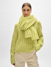 Load image into Gallery viewer, Cashmere Blend Ribbed Scarf