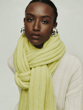 Load image into Gallery viewer, Cashmere Blend Ribbed Scarf