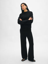 Load image into Gallery viewer, Merino Cashmere Bouclé Wide Leg Pant