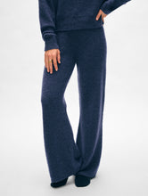 Load image into Gallery viewer, Merino Cashmere Bouclé Wide Leg Pant